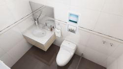 Flat Modelo 1 - Baño Principal